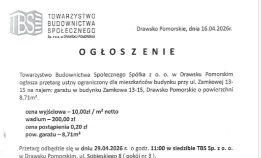 Zdjęcie do najem garażu Zamkowa 13-15
