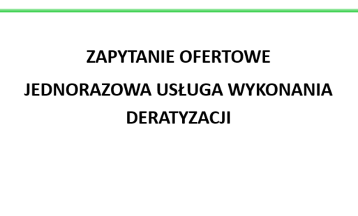 Zdjęcie do USŁUGA DERATYZACJI