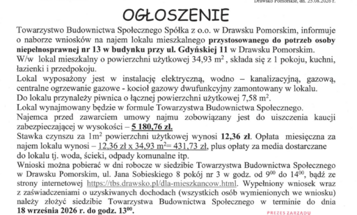Zdjęcie do NAJEM GDYŃSKA 11