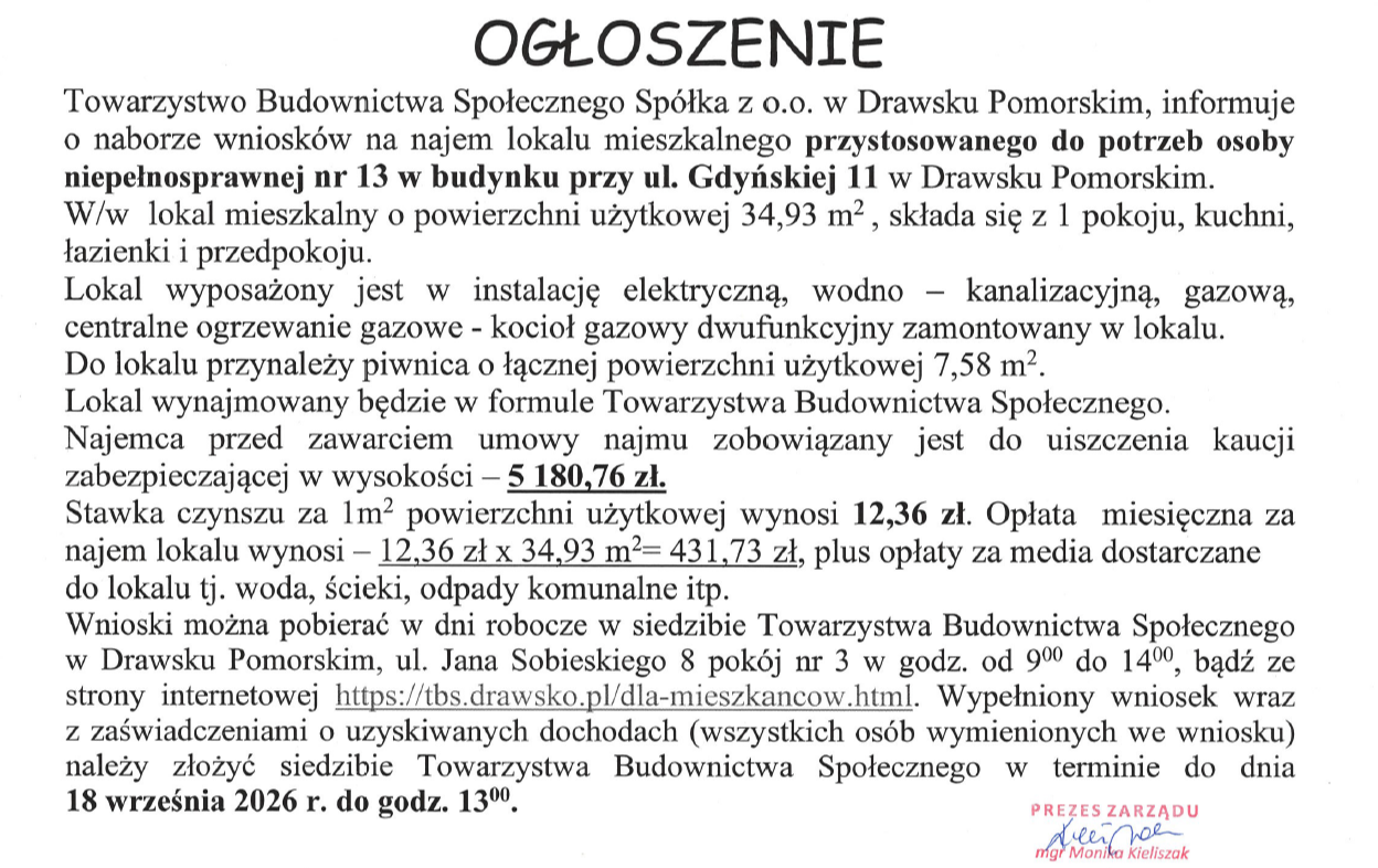 Zdjęcie do NAJEM GDYŃSKA 11